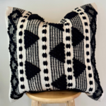 Rustic Woven Decorative Throw Pillow Cushion Cover - Image 2