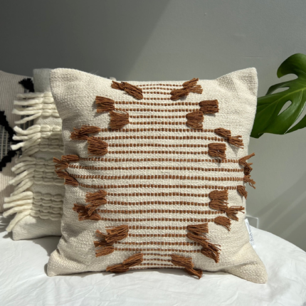 Modern Striped Decorative Throw Pillow Cushion Cover